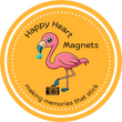 Happy Heart Magnets